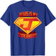 Cute Jesus Is My Superhero Birthday Present For You T-Shirt - T-Shirt | Royal