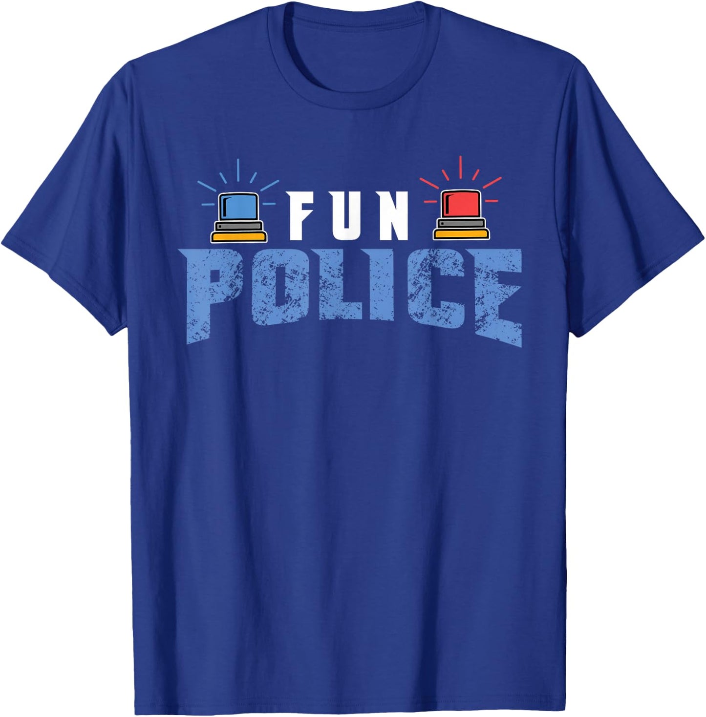 Dance Chaperone Fun Police For Dancing Sheriff State Cop T-Shirt - T-Shirt | Royal