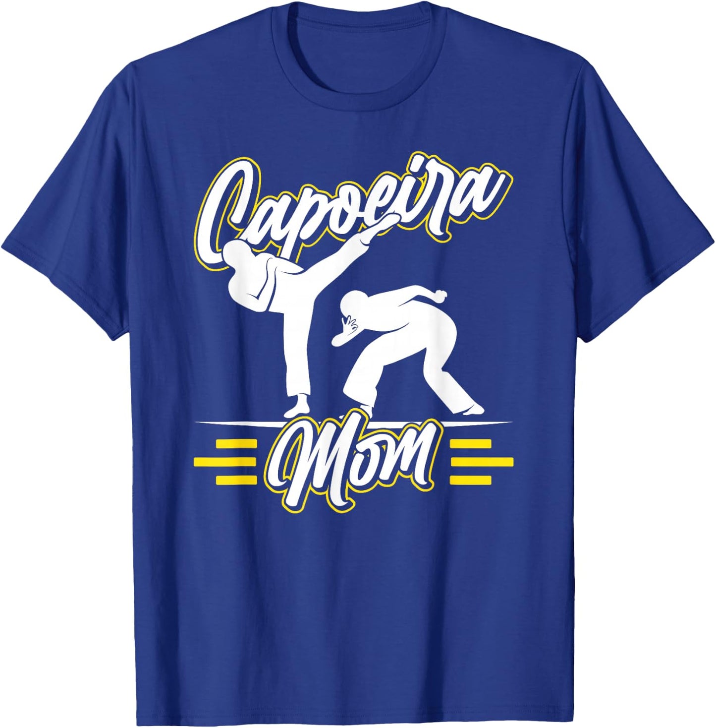 Capoeira Mom Hobby Trainer Brazil Martial Arts Mother Mommy T-Shirt - T-Shirt | Royal