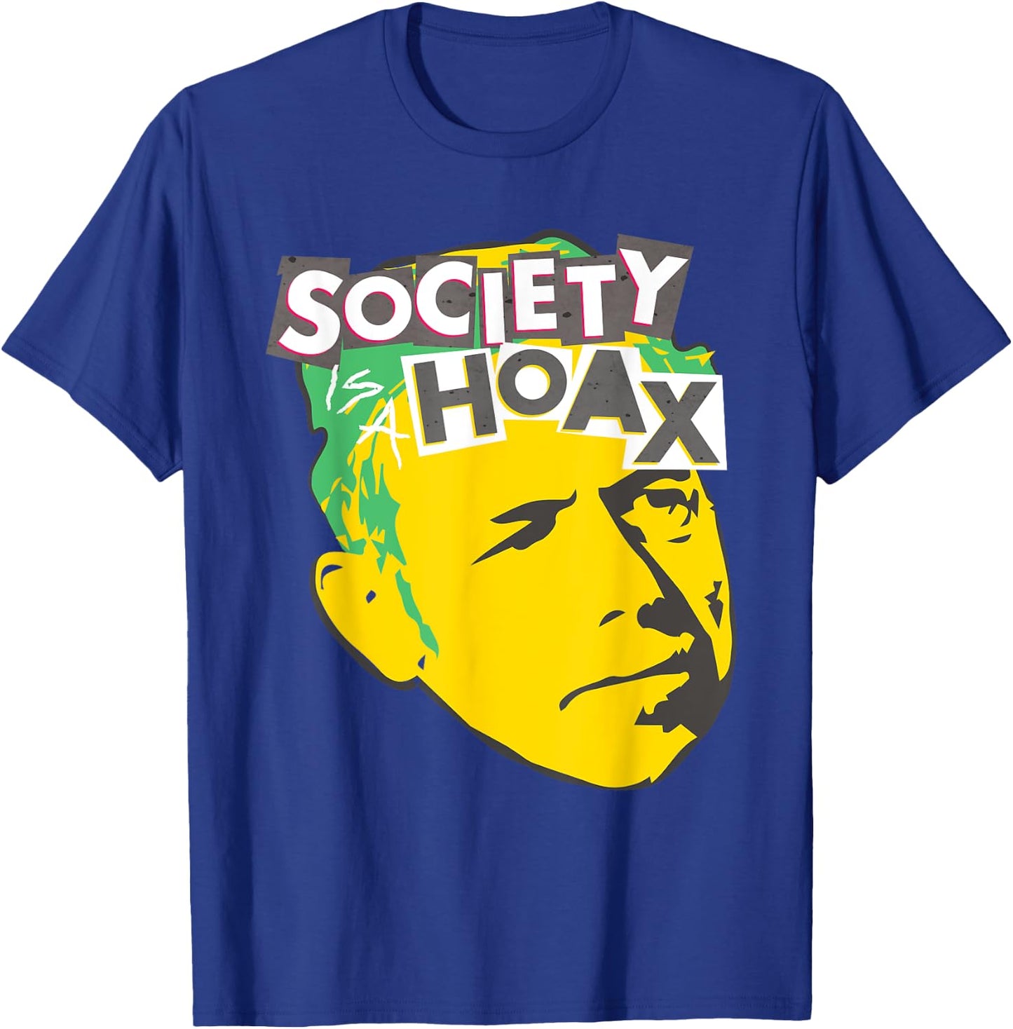 Alan Watts Punk Society is a Hoax T-Shirt - T-Shirt | Royal