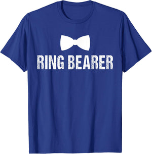 Ring Bearer Shirt - Cute Ring Bearer for Boys T-Shirt - T-Shirt | Royal