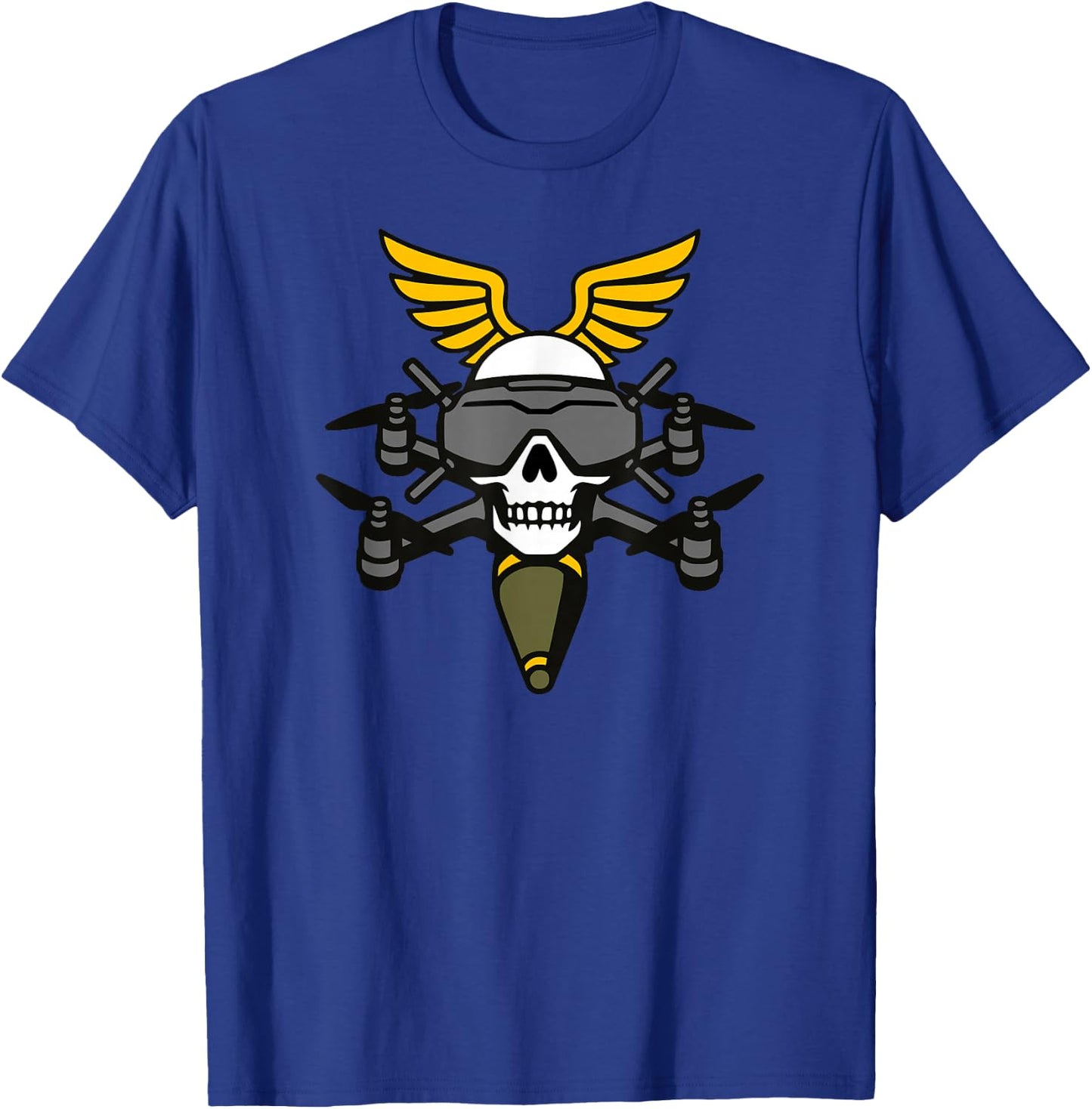 FPV Pilot Drone Unit T-Shirt - T-Shirt | Royal