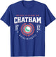 Chatham MA Cape Cod Souvenir Beach Shark Nautical Design Men Women Girls Kids T-Shirt - T-Shirt | Royal