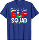 Elf Squad Christmas Matching Family Toddler Boy Girl Funny T-Shirt - T-Shirt | Royal