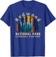 Redwood National Park California Retro Vintage Camping Gifts T-Shirt - T-Shirt | Royal