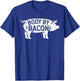 Body by Bacon for Low Carb High Fat Ketogenic Diet T-Shirt - T-Shirt | Royal