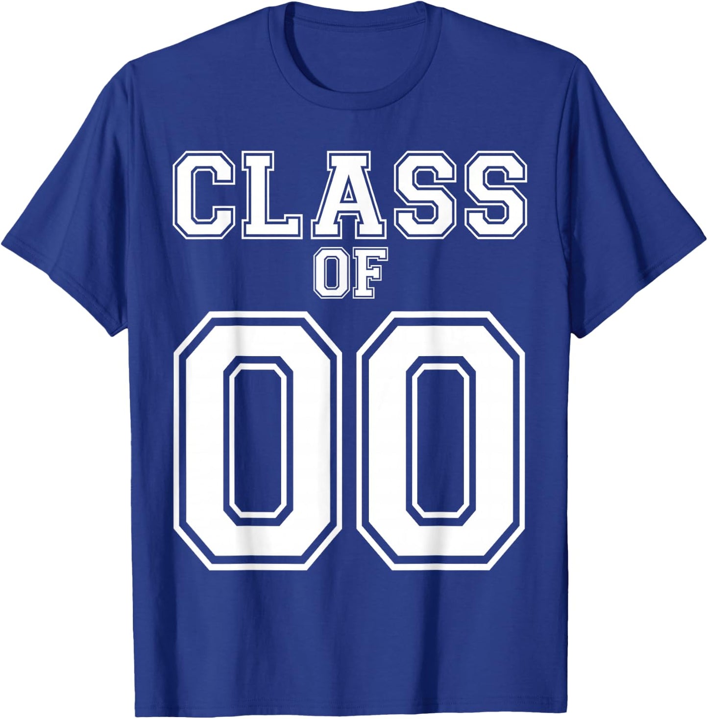 Class Of 2000 Custom Graduation Senior Personalized Grads T-Shirt - T-Shirt | Royal