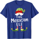 Mexican Elf Group Christmas Funny Pajama Party T-Shirt - T-Shirt | Royal