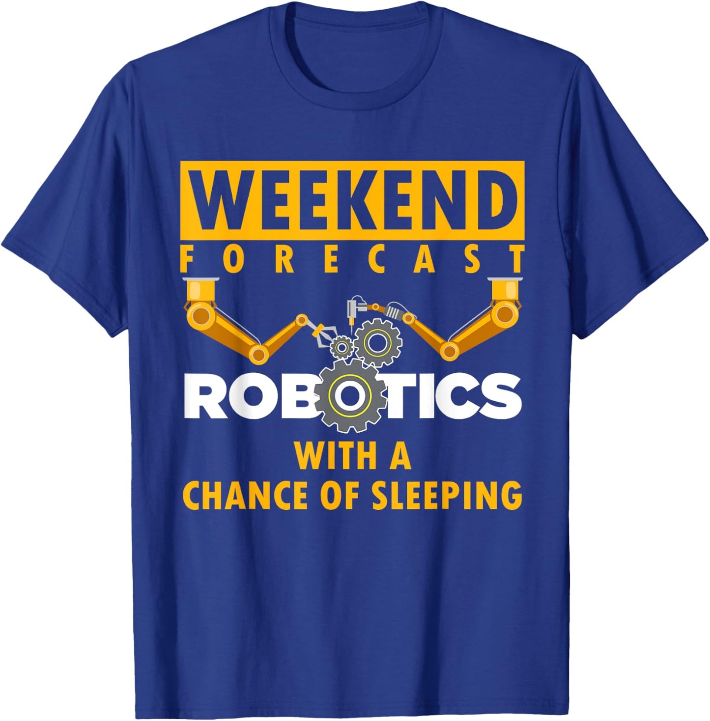 Funny Robotics Art Women Robotics Engineer Robots T-Shirt - T-Shirt | Royal