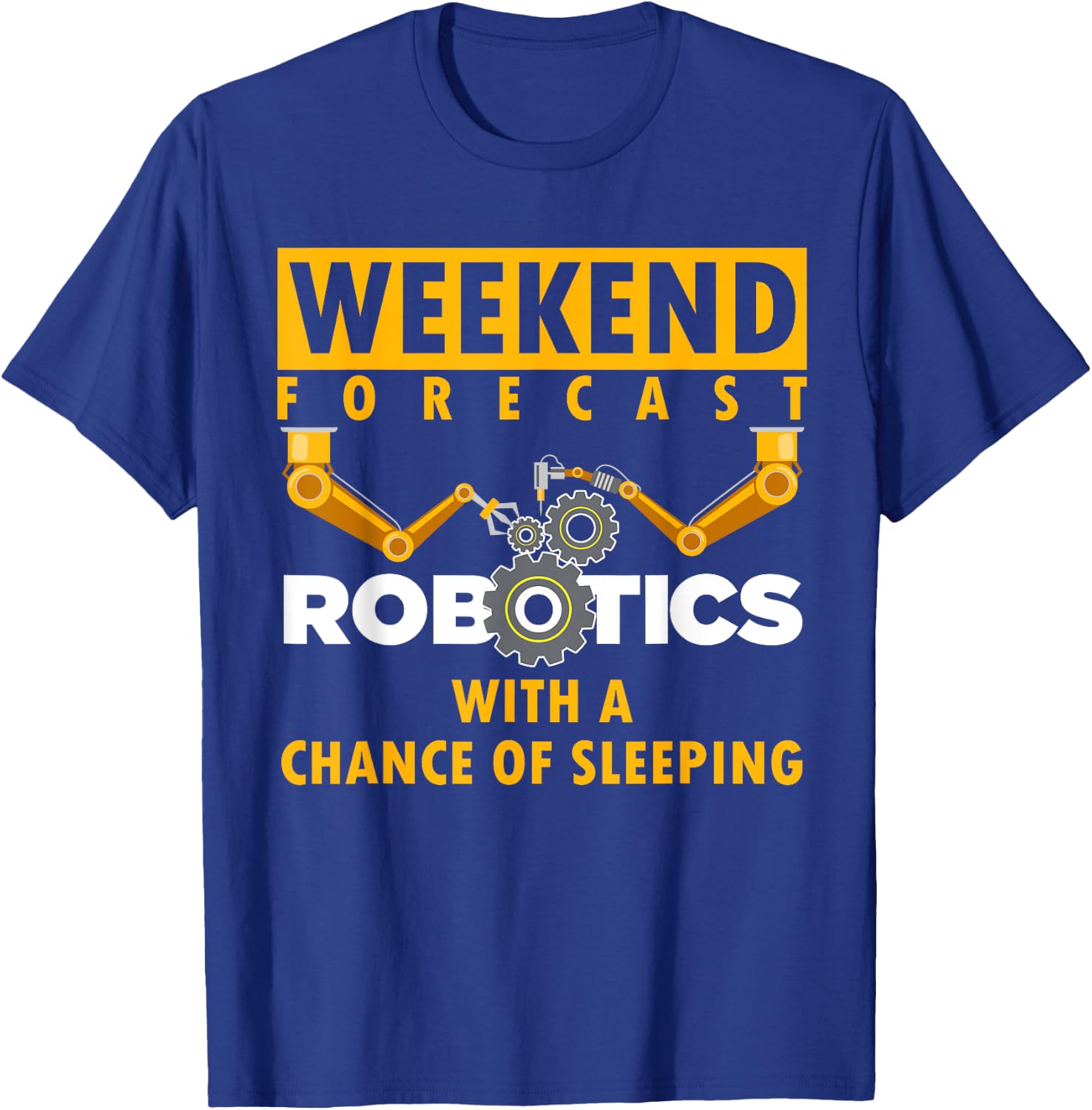 Funny Robotics Art Women Robotics Engineer Robots T-Shirt - T-Shirt | Royal