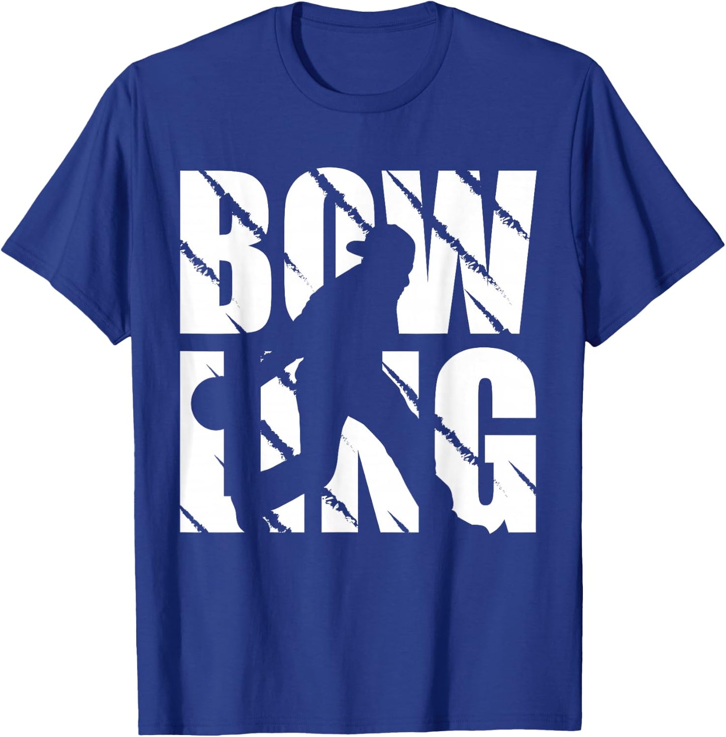 Funny Bowling Design Bowling Player and Bowling T-Shirt - T-Shirt | Royal