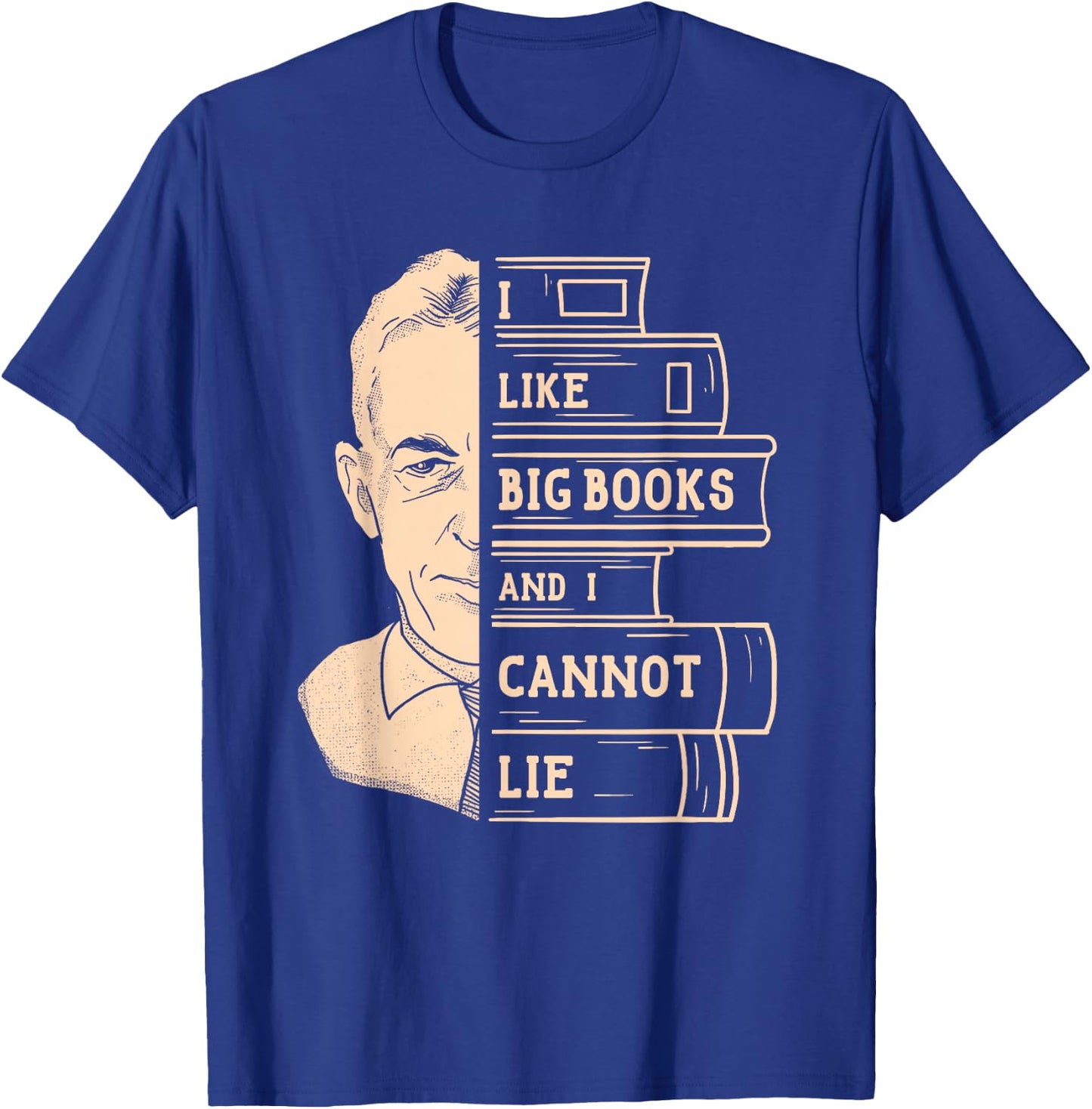 Big Books - Addiction Recovery Bill W. Alcoholics Anonymous T-Shirt - T-Shirt | Royal