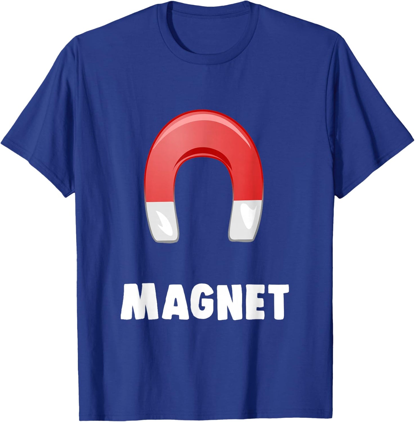 Magnet Matching Halloween Costumes for Couples T-Shirt - T-Shirt | Royal