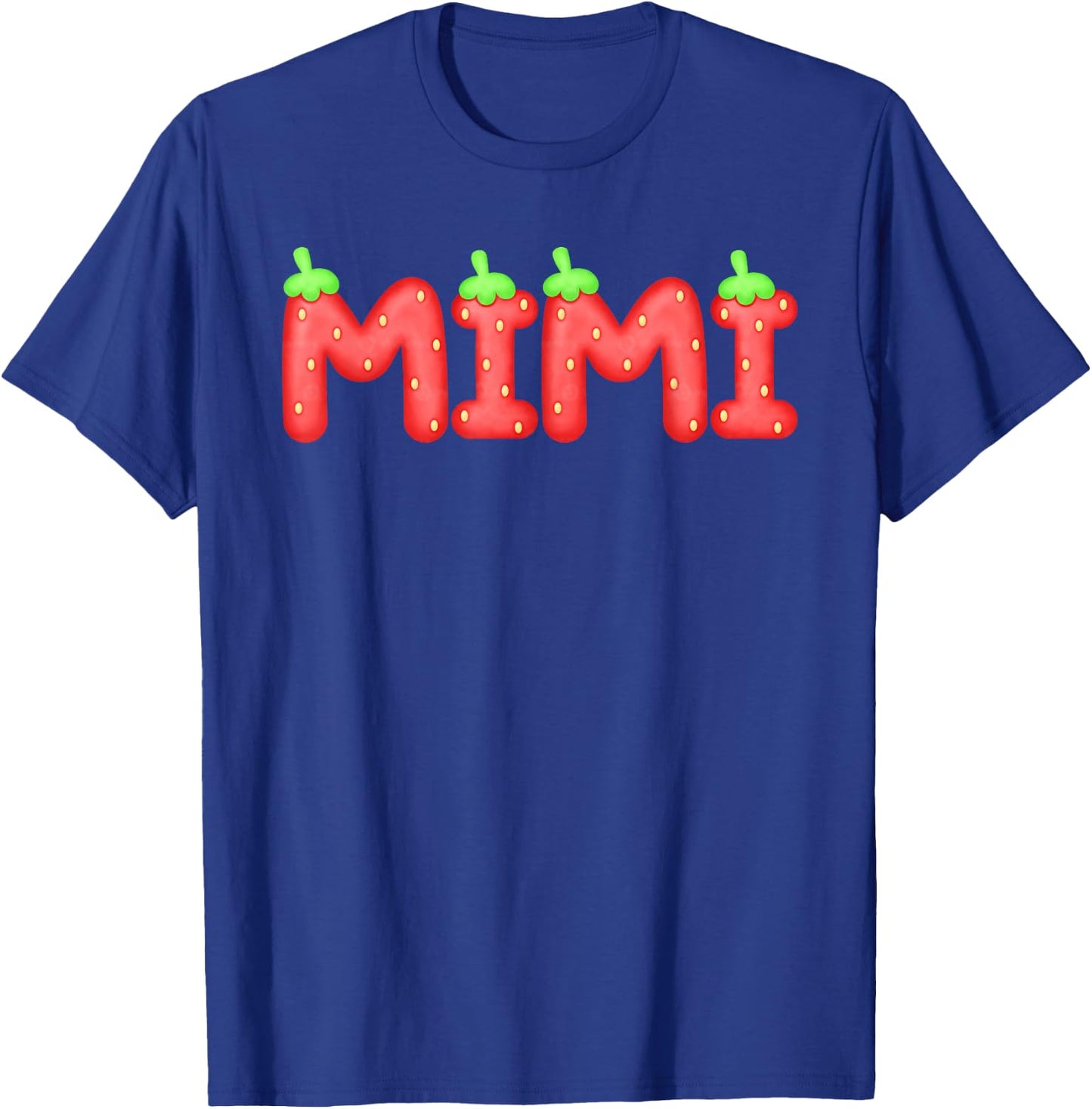Mimi Strawberry Berry First Birthday Family Matching T-Shirt - T-Shirt | Royal