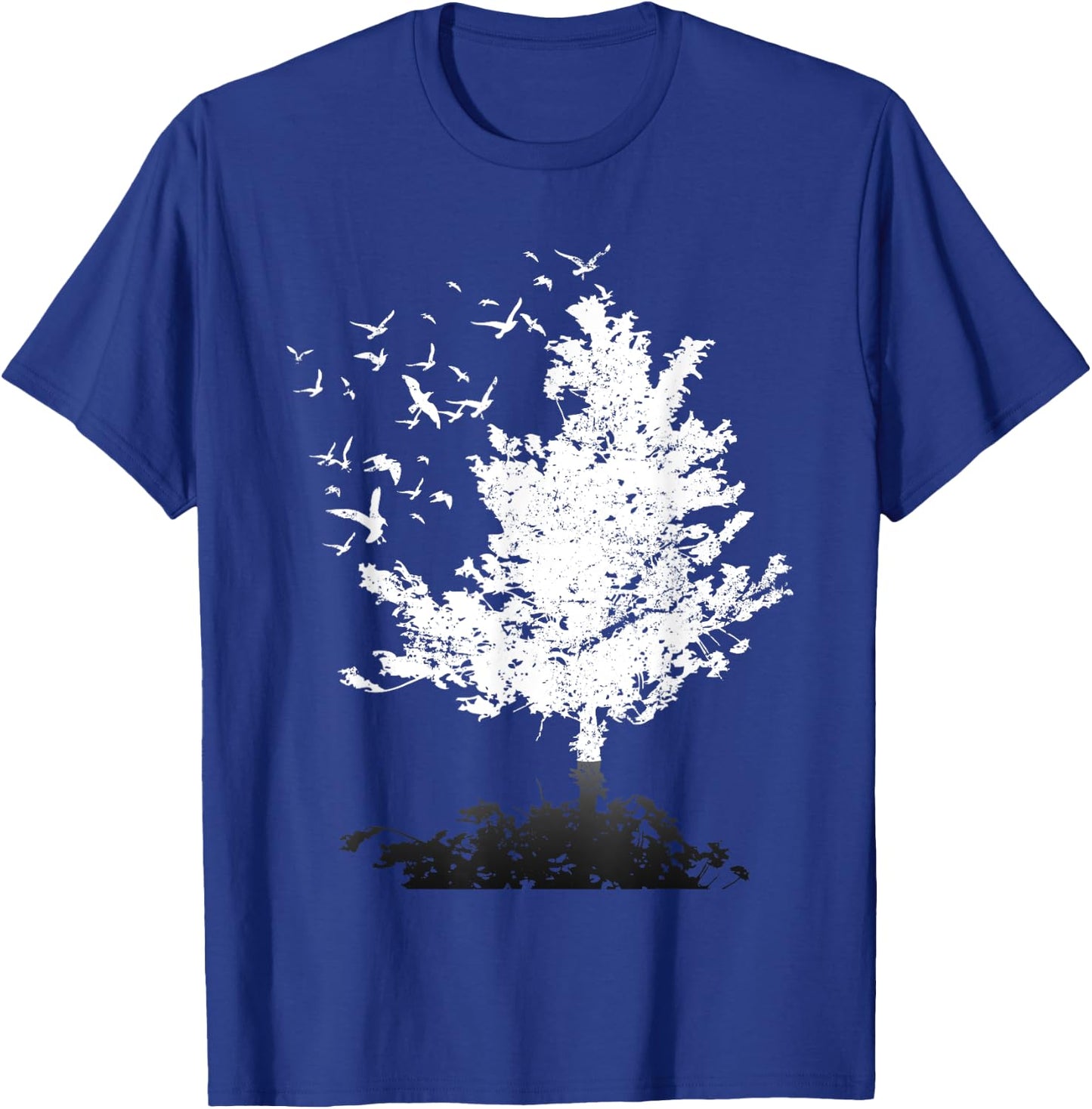 Nature Birds Outdoor Forest Trees Wildlife Forest T-Shirt - T-Shirt | Royal