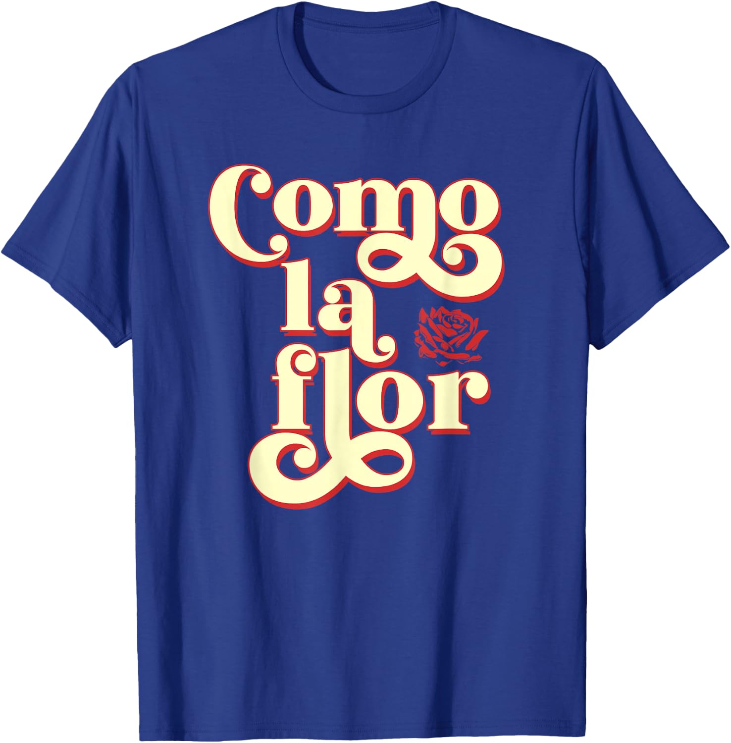 Cinco de Mayo Style Como La Flor Cumbia Black Modern Classic -Adults T-Shirt - T-Shirt | Royal