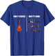 How It Started How It’s Going Music Musician Funny Guitar T-Shirt - T-Shirt | Royal