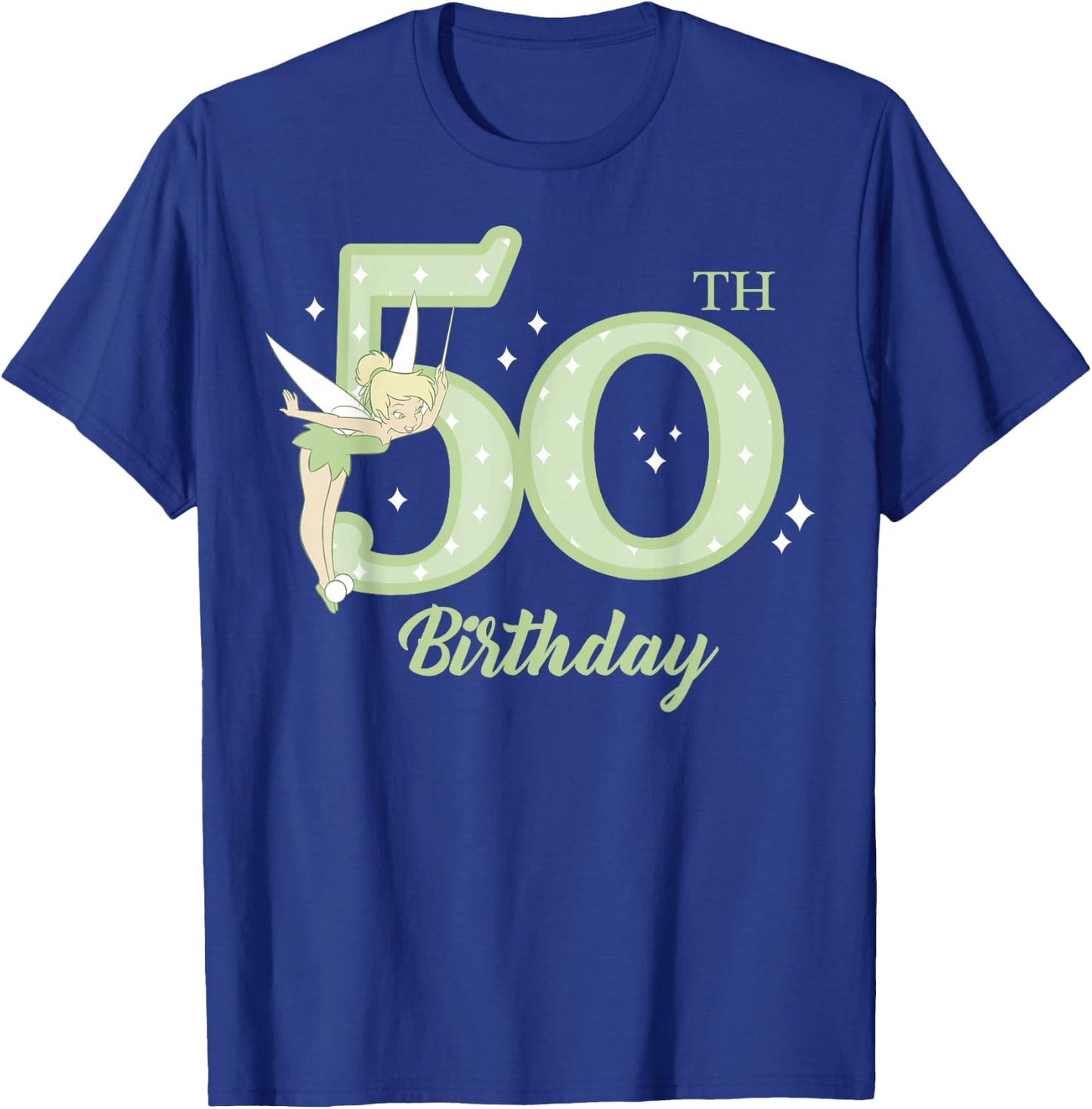 Disney Peter Pan 50th Birthday Tinkerbell Portrait T-Shirt - T-Shirt | Royal