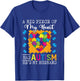 A Piece Of My Heart Has Autism My Husband T-Shirt - T-Shirt | Royal