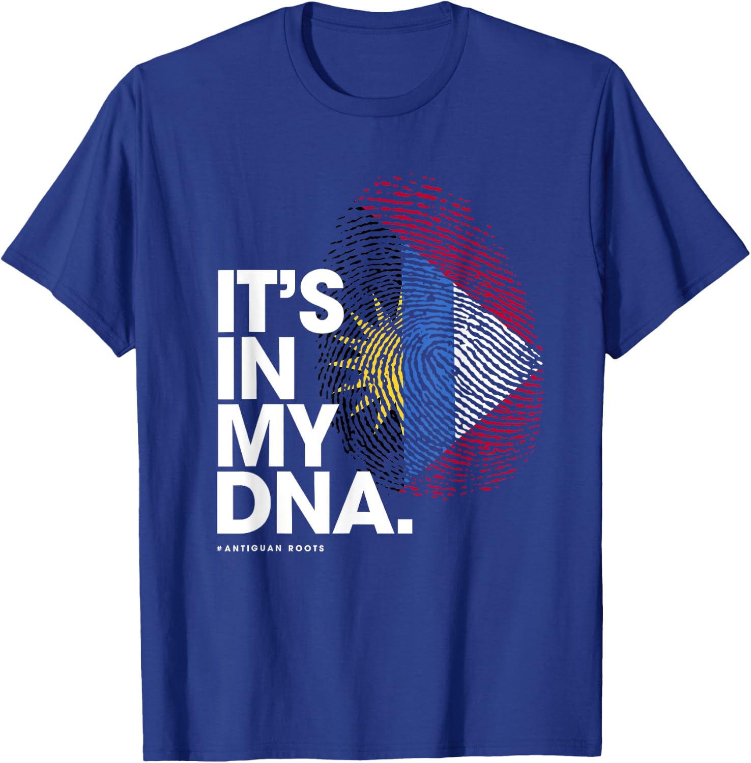 It's in my DNA Antigua and Barbuda It's in my DNA T-Shirt - T-Shirt | Royal