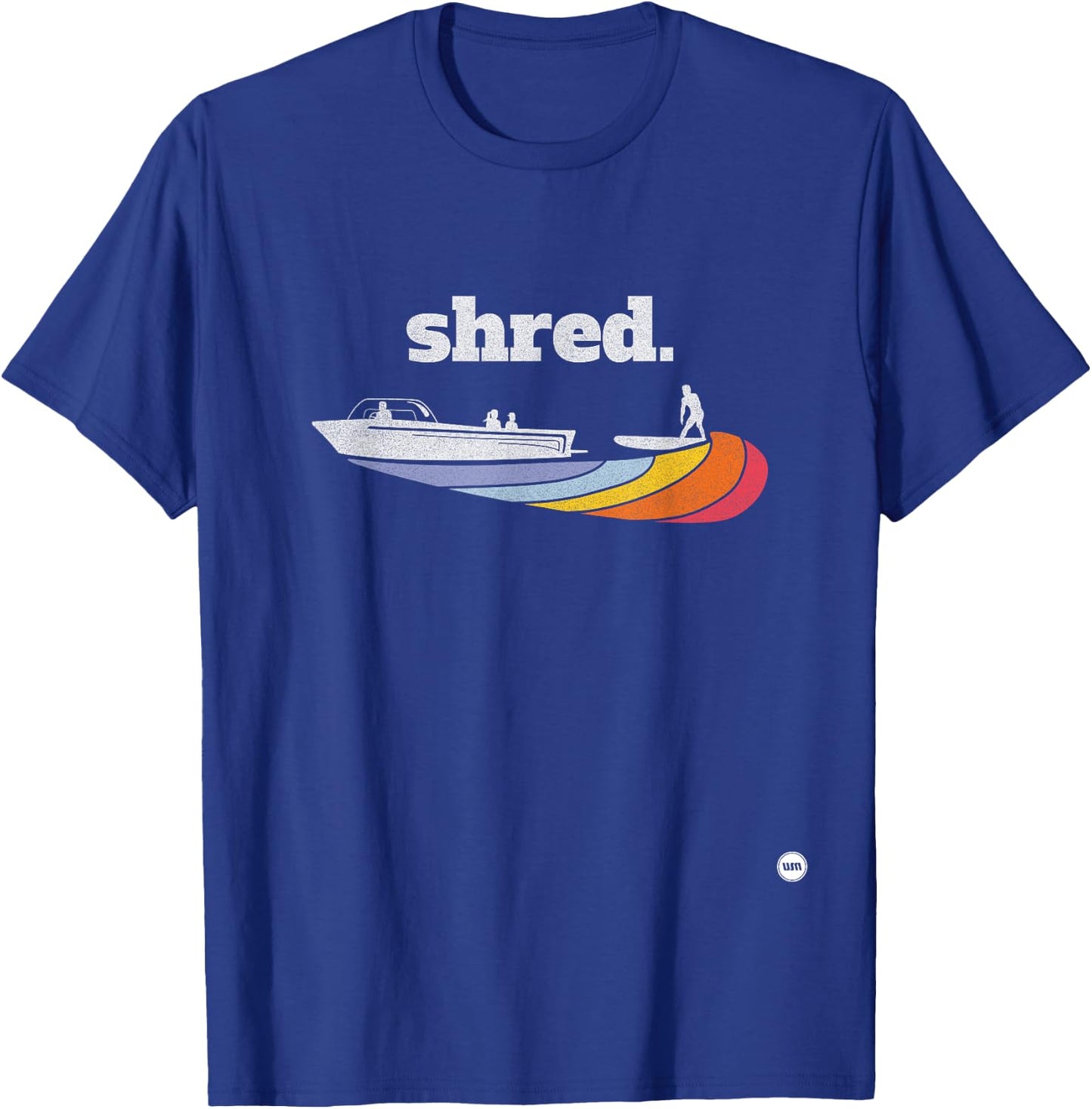 Wakesurfing Shred Vintage - Kids T-Shirt - T-Shirt | Royal