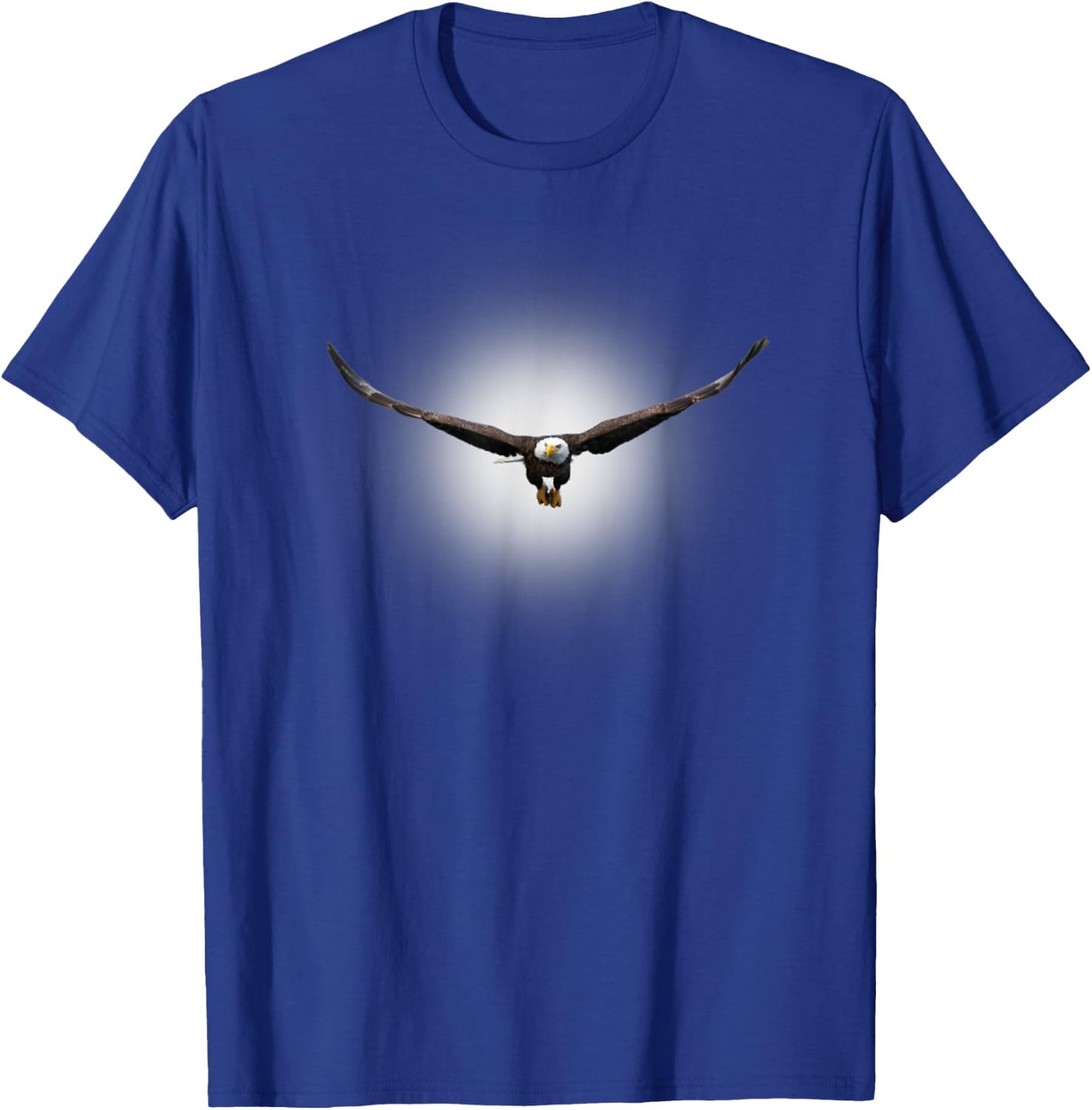 Cool Flying Bald Eagle Bird Animal Soaring in the Sky Eagle T-Shirt - T-Shirt | Royal