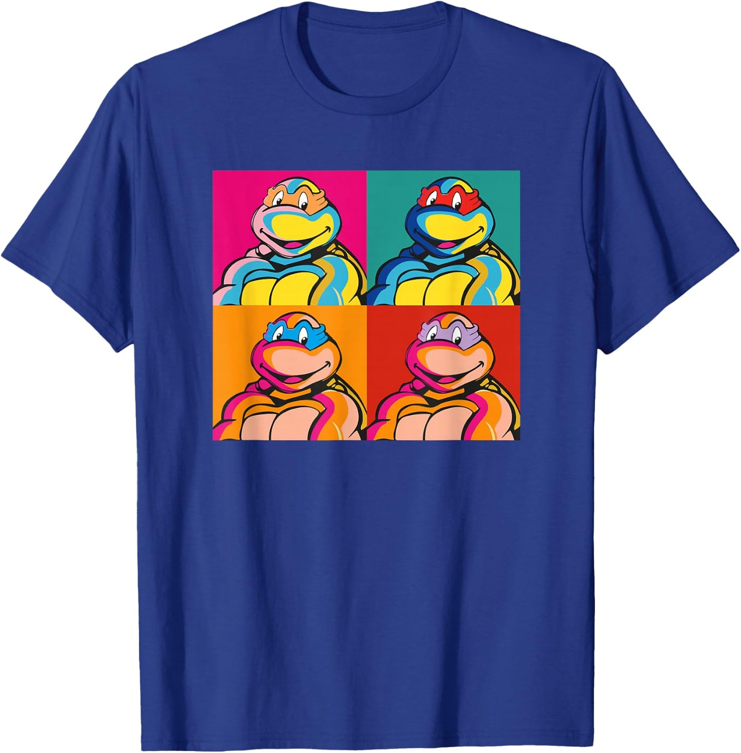 Donatello, Michelangelo, Leonardo & Donatello - Pop Art T-Shirt - T-Shirt | Royal