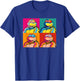Donatello, Michelangelo, Leonardo & Donatello - Pop Art T-Shirt - T-Shirt | Royal