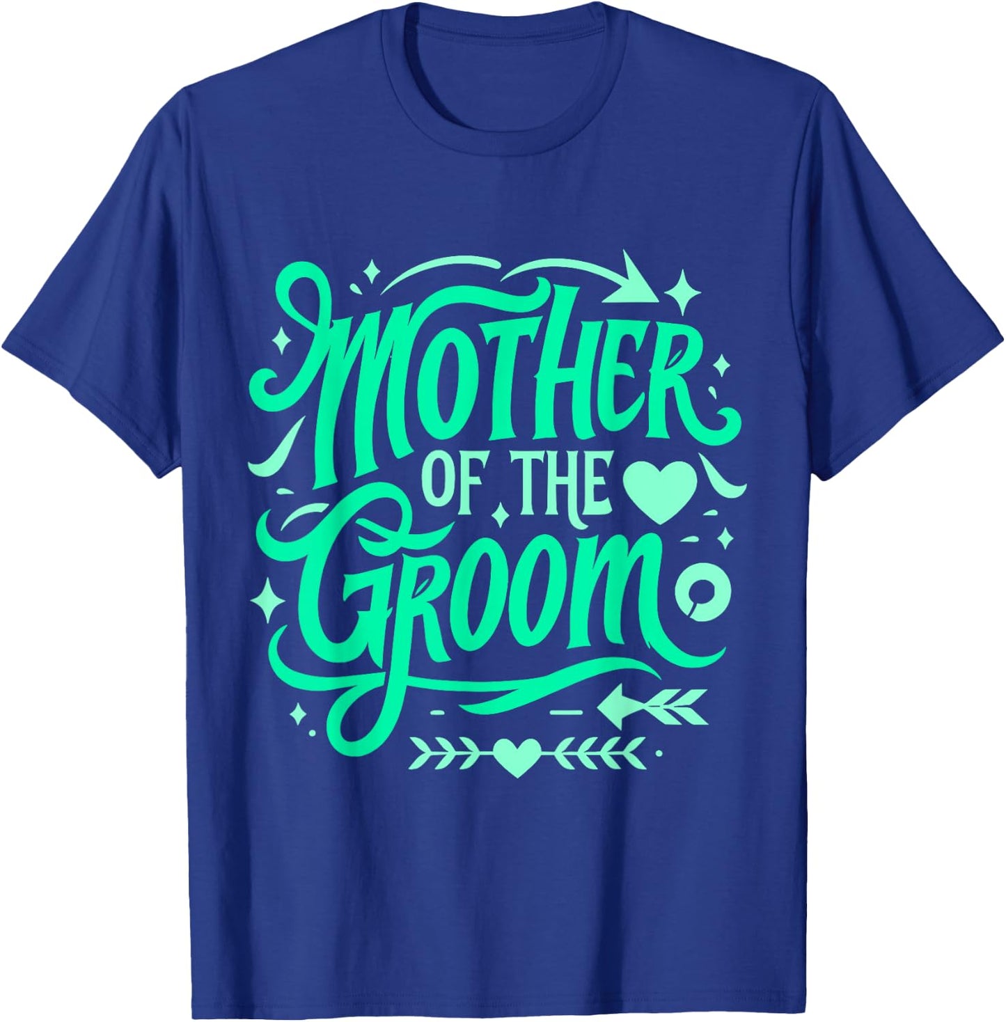 Bridal Party Mother Of The Groom T-Shirt - T-Shirt | Royal