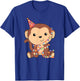 Birthday Monkey for Kids A Birthday Monkey T-Shirt - T-Shirt | Royal