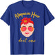Alopecia shirts , ALOPECIA HAIR, DON'T CARE T-Shirt - T-Shirt | Royal