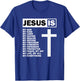 Jesus is My All My Everything My God Lord Savior T-Shirt - T-Shirt | Royal