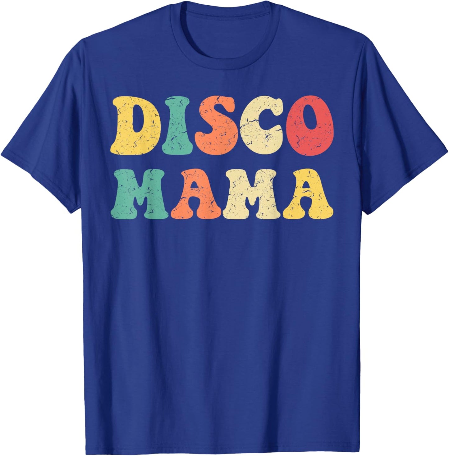 Disco Mama 1970s Disco Queen Matching Couple Shirt T-Shirt - T-Shirt | Royal