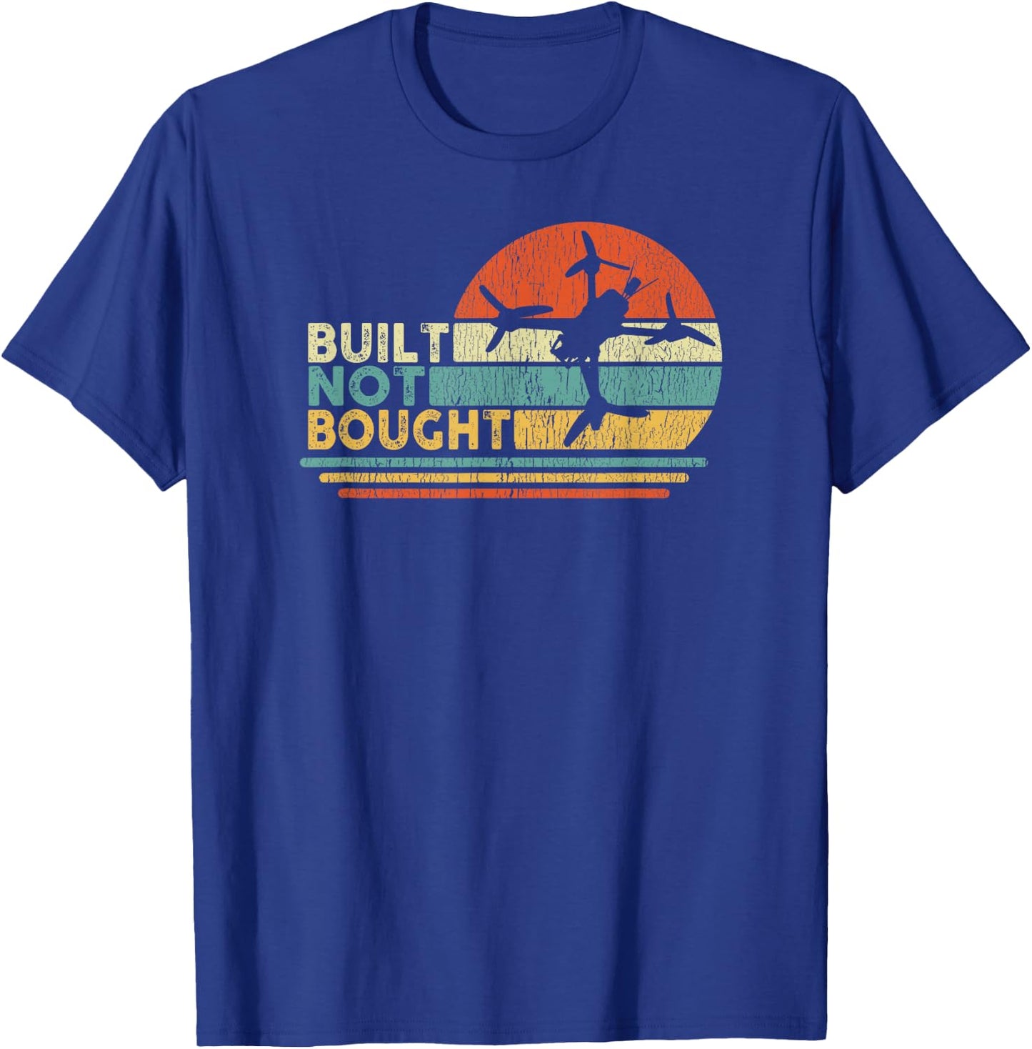 Built Unpurchased Drone Builder Freestyle FPV Race T-Shirt - T-Shirt | Royal