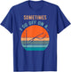 Sometimes I Go Off on a Tangent Funny Math Teacher Kids Pun T-Shirt - T-Shirt | Royal