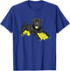 Black Labrador Retriever Tennis Ball Tennis Player Dog Lover T-Shirt - T-Shirt | Royal