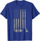 American Dentist Design USA Flag Dental Treatment T-Shirt - T-Shirt | Royal