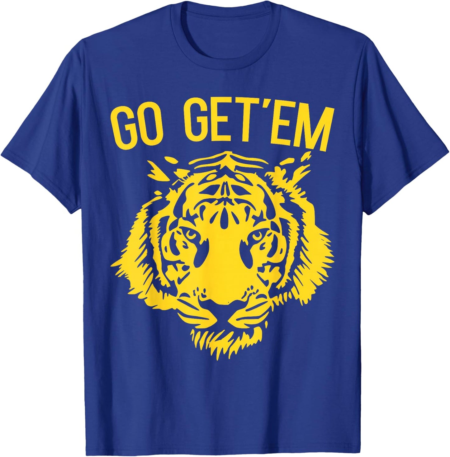 Go Get'em Tiger T-Shirt - T-Shirt | Royal