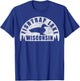 Fishtrap Lake Northern Wisconsin Loon T-Shirt - T-Shirt | Royal