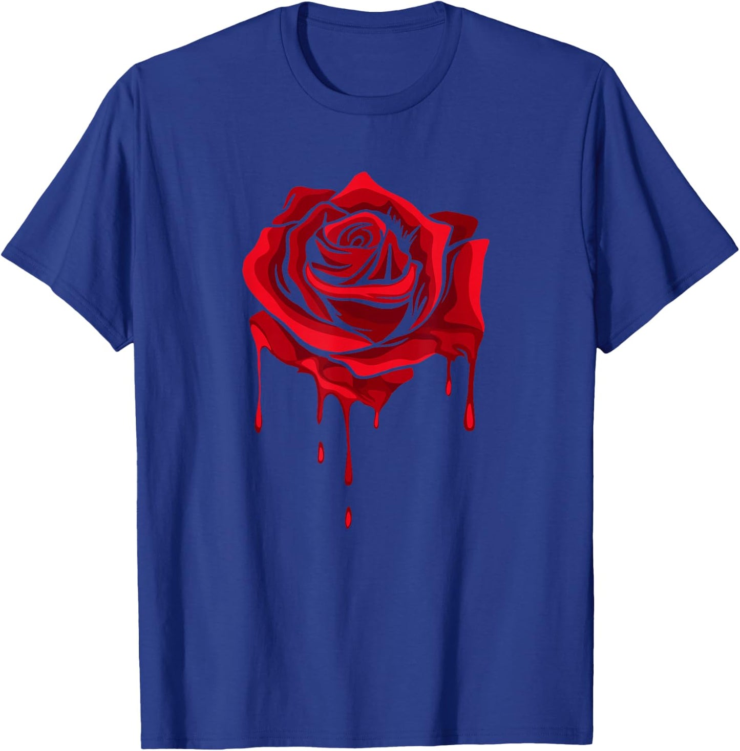 Red Melting Rose - Garden Gardener Botanist Flowers Rose Small T-Shirt - T-Shirt | Royal