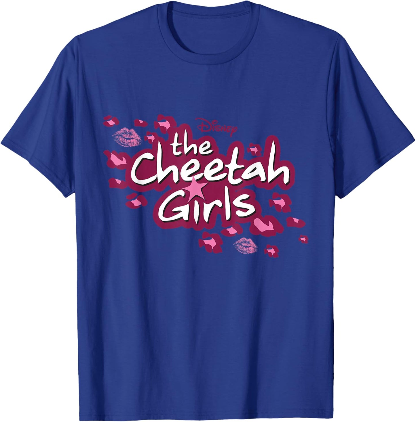 Disney Channel The Cheetah Girls Logo Pink Animal Print Small T-Shirt - T-Shirt | Royal