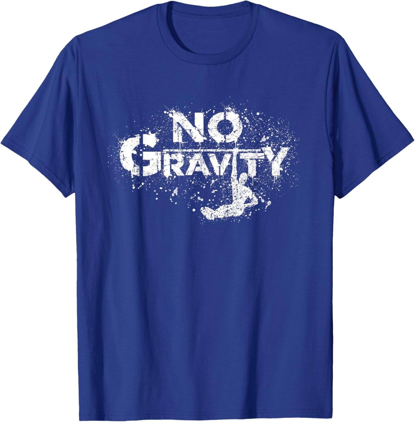 No Gravity L-Sit Calisthenics Street Workout Training T-Shirt - T-Shirt | Royal