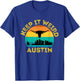 Vintage Austin, Texas Keep It Weird Sunset T-Shirt - T-Shirt | Royal