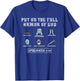 Put On The Full Armor Of God Funny Saying Christian T-Shirt - T-Shirt | Royal