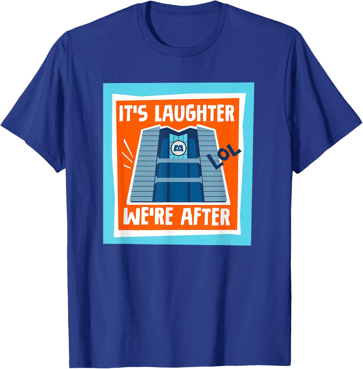 Disney and Pixar’s Monsters At Work Laughter We’re After T-Shirt - T-Shirt | Royal