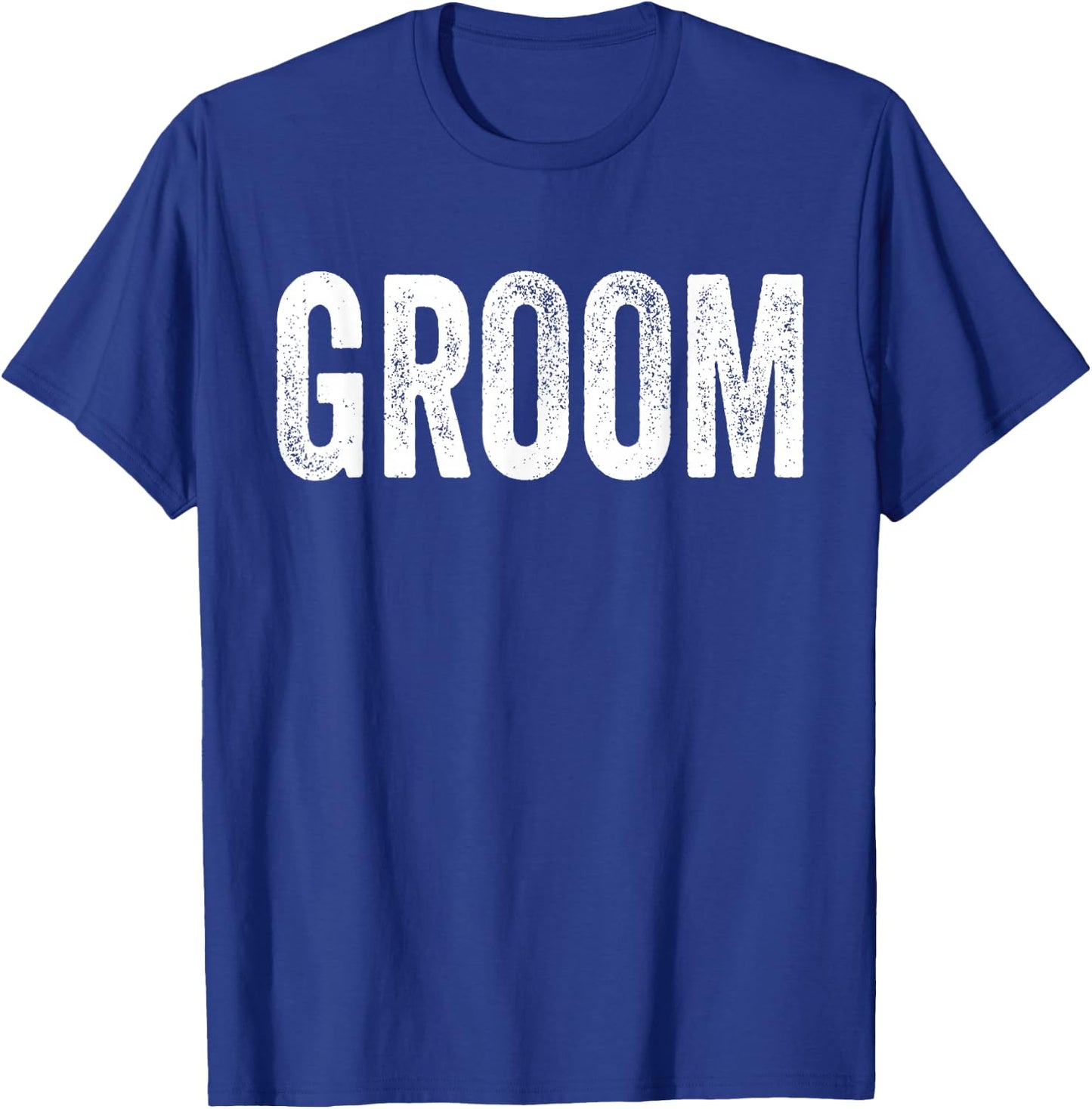Matching Getting Ready Bride & Groom Wedding Groom Small T-Shirt - T-Shirt | Royal