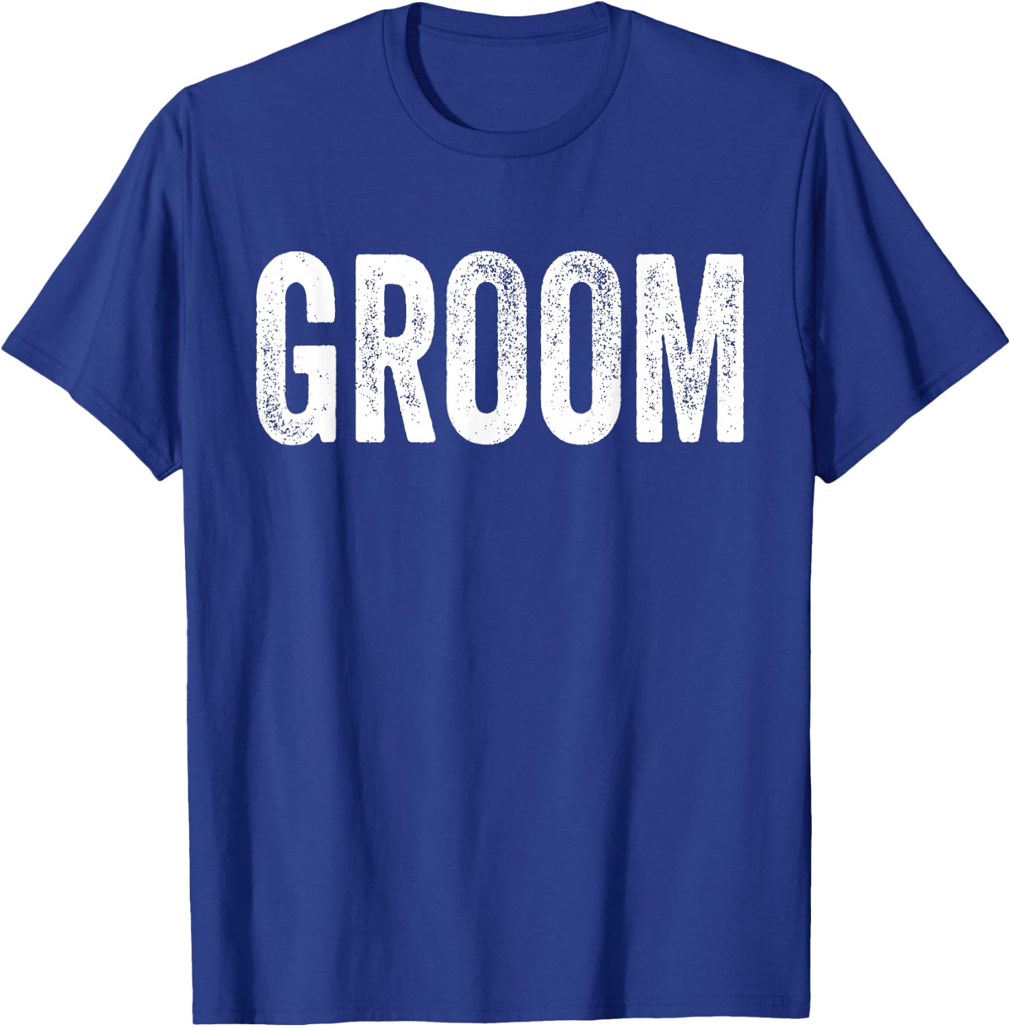 Matching Getting Ready Bride & Groom Wedding Groom Small T-Shirt - T-Shirt | Royal