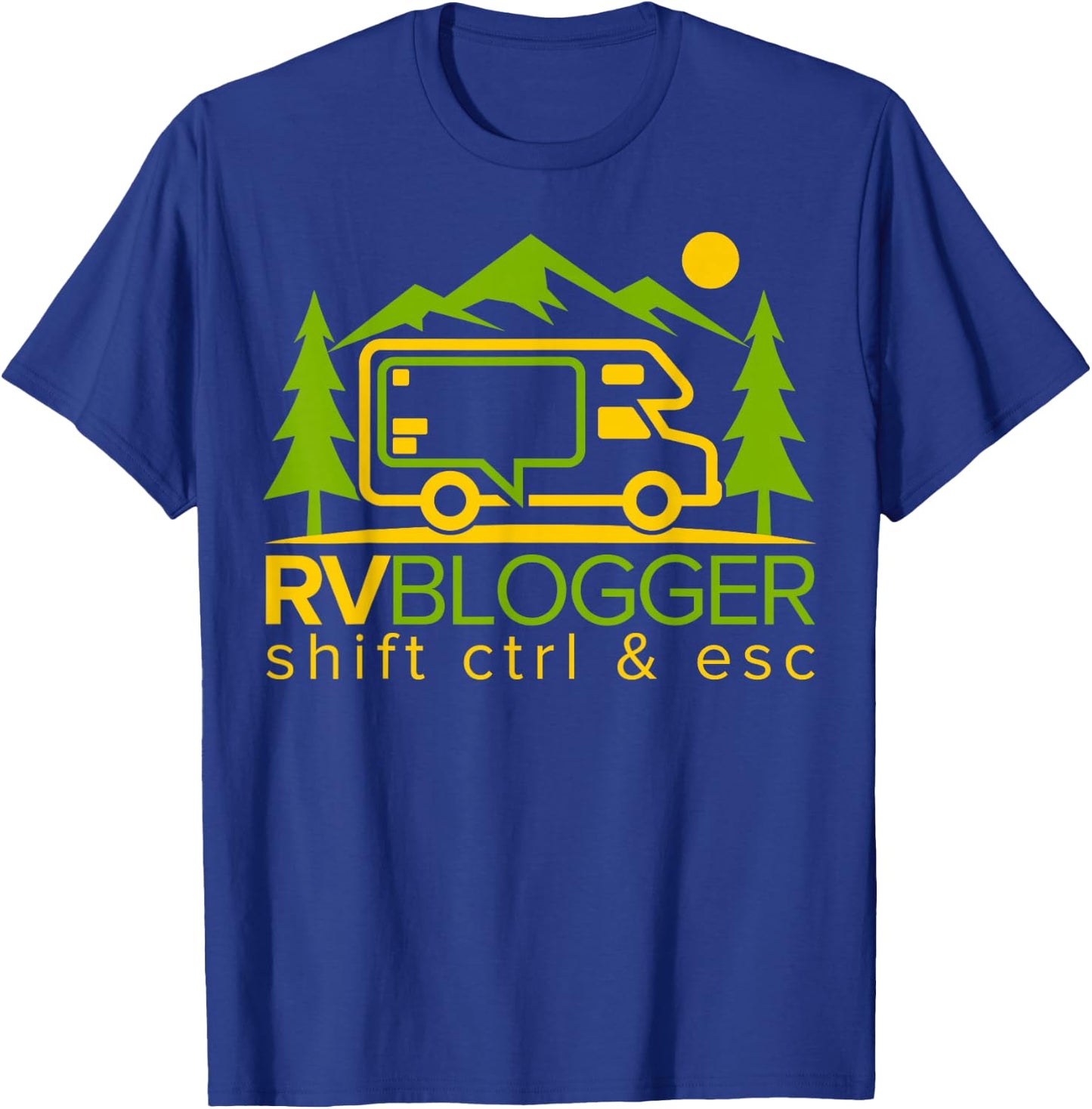 RVBlogger Logo T-Shirt - T-Shirt | Royal