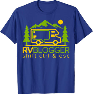 RVBlogger Logo T-Shirt - T-Shirt | Royal