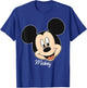 Disney Mickey and Friends Mickey Mouse Big Face T-Shirt - T-Shirt | Royal